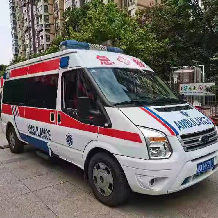 松滋长途救护车护送病人返乡